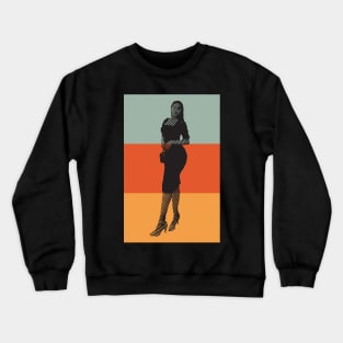 Vintage Look Women Fashion Crewneck Sweatshirt